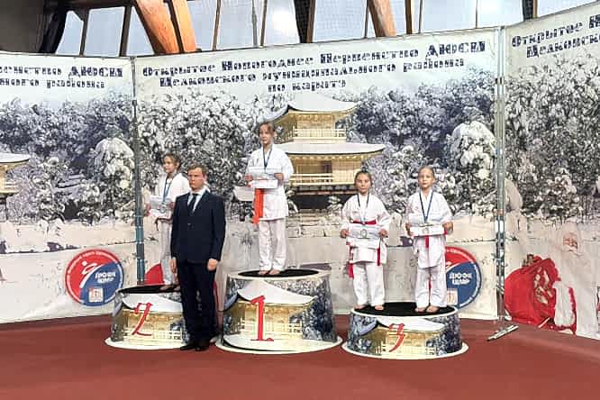 Новогоднее первенство ГО Щелково по каратэ
